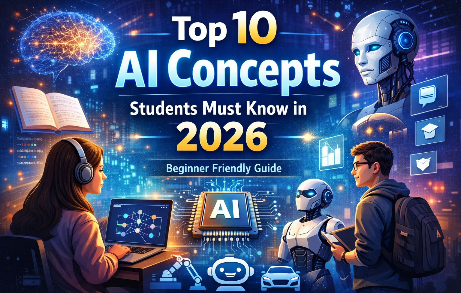 Top 10 AI Concepts Students Must Know in 2026